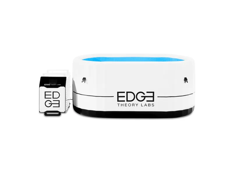 Edge Tub Elite XL inflatable cold plunge with chiller from the brand's final product listing