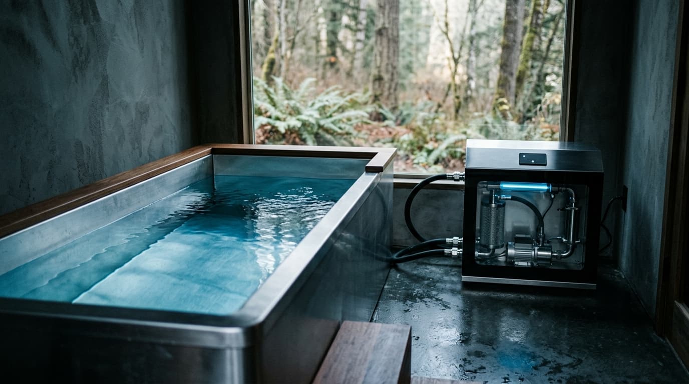 Cold Plunge Water Maintenance: Ozone vs UV vs Chlorine